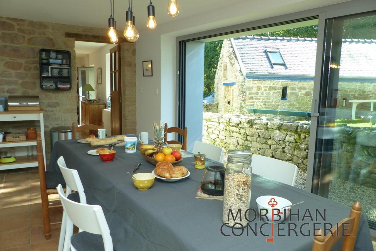 Belle Longere En Campagne A Larmor Baden 빌라 외부 사진